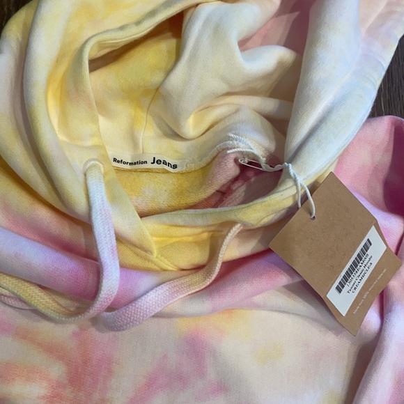 NWT Reformation Tanner Classic Hoodie - Picture 4 of 5